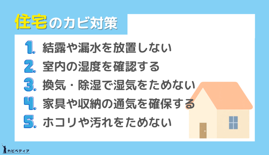 住宅のカビ対策