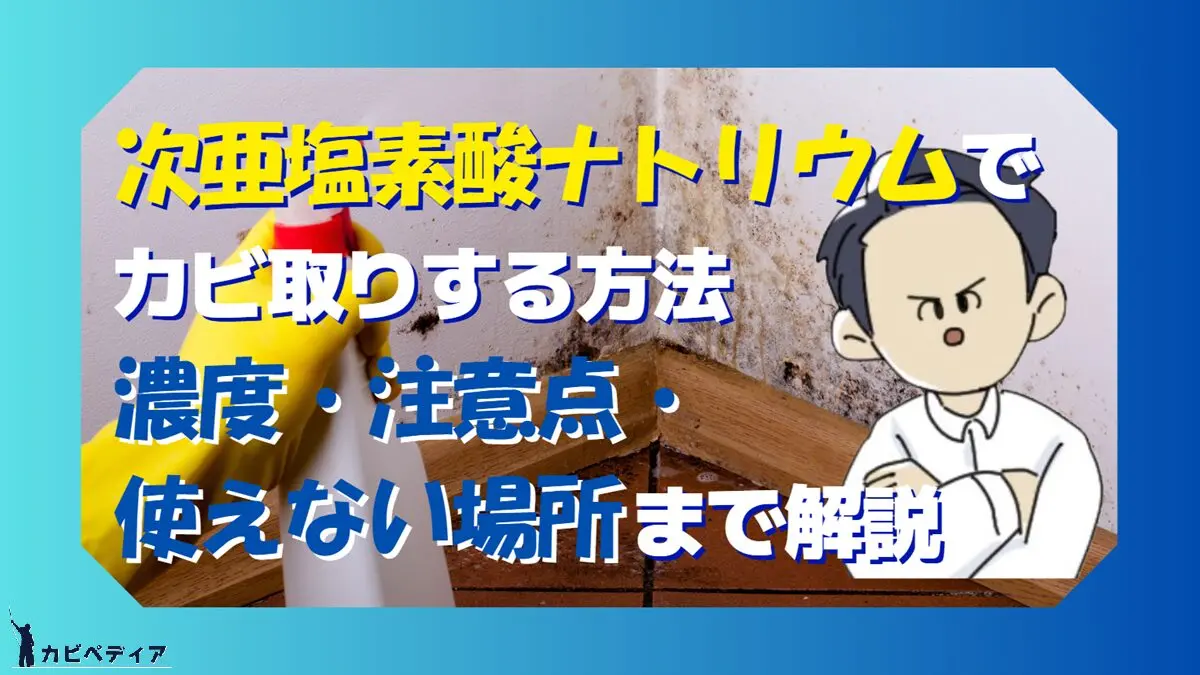 次亜塩素酸ナトリウムの効果と危険性とは？希釈濃度や保存の真相を徹底解説